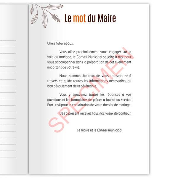 Guide du Mariage personnalisé - Vignette 5