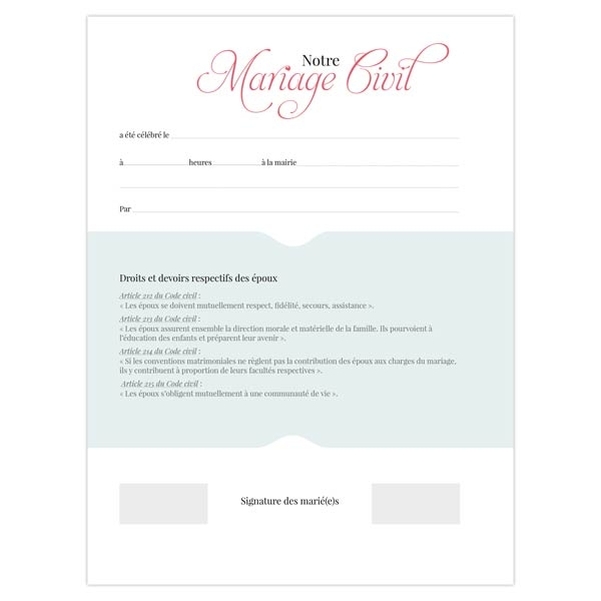 Livre d'or de mariage Nuptia personnalisé - Vignette 2