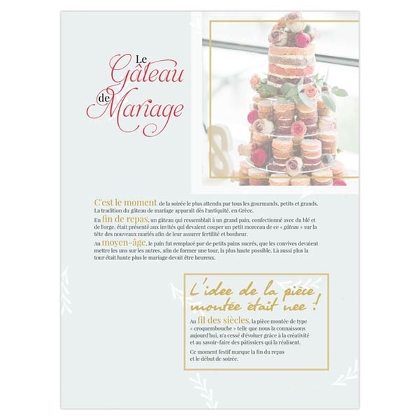 Livre d'or de mariage Nuptia personnalisé - Vignette 3