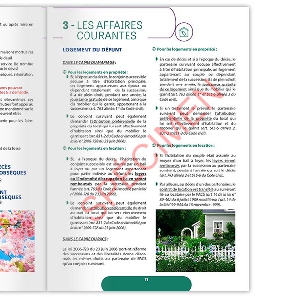 Guide du décès personnalisé - Vignette 3