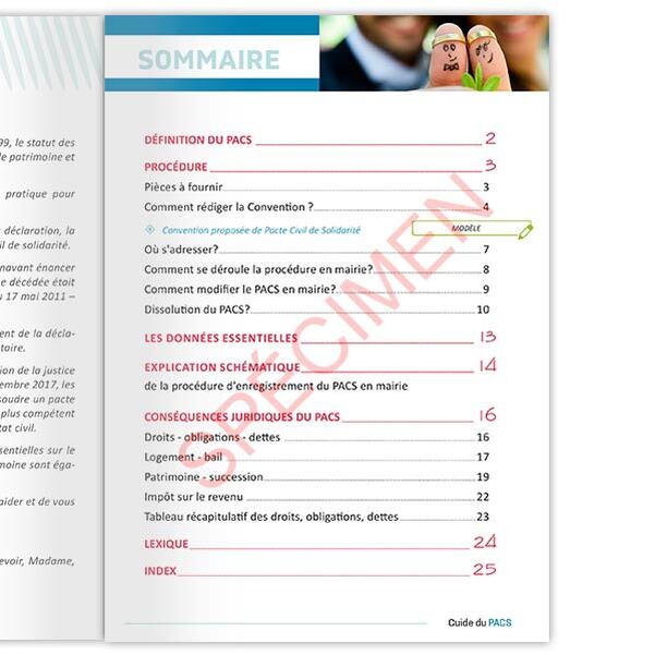 Guide du PACS personnalisé - Vignette 2