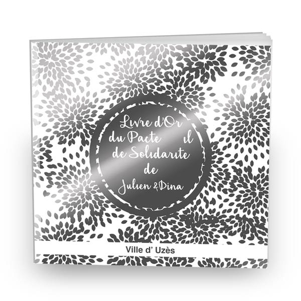 Livre d'or du PACS personnalisé
