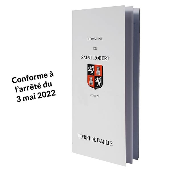 Livret de famille Harmony personnalisé - Version manuscrite