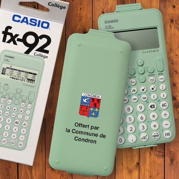 Calculatrice CASIO FX92 collège Edition 2023 Personnalisée - Vignette 2