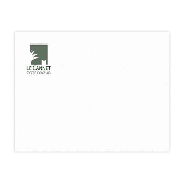 250 Sacs FT24 (26 x 33 cm) - Velin Blanc 120g sans fenêtre - Impression 1 couleur