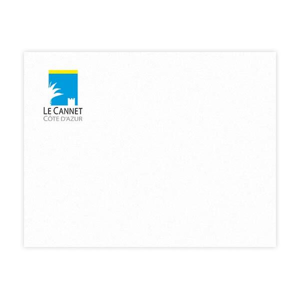 250 Sacs FT24 (26 x 33 cm) - Velin Blanc 120g sans fenêtre - Impression multicouleur