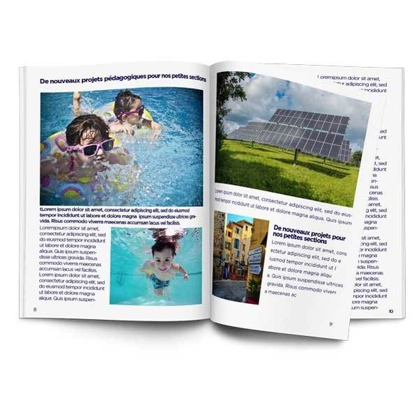 Brochure 40 pages 135g - Papier mat - Vignette 3