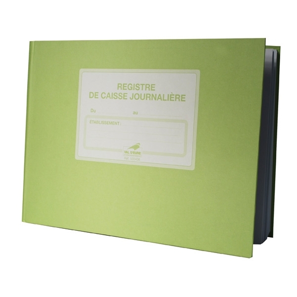 Registre de caisse journalière - 200 pages