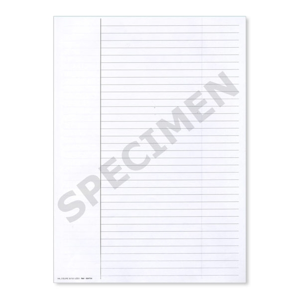 250 Copies simples d'examen intercalaires lignées