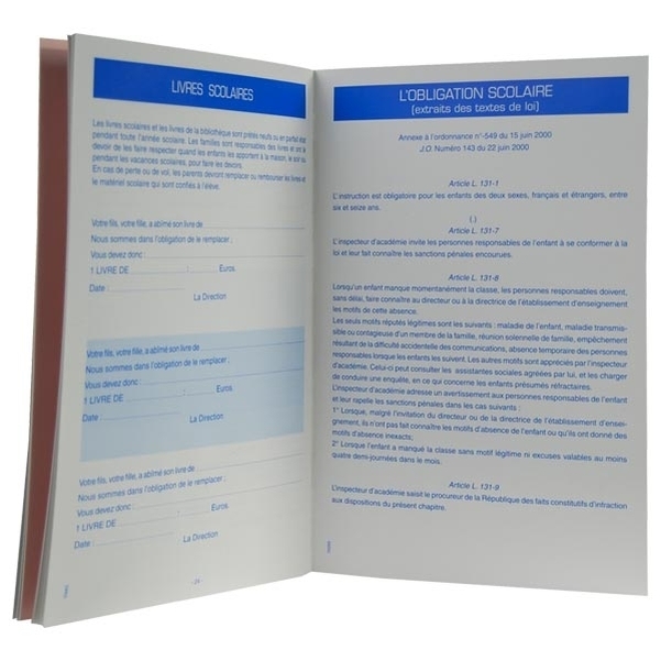 Carnet de liaison standard - Vignette 5