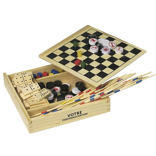 Set de 5 jeux personnalisé