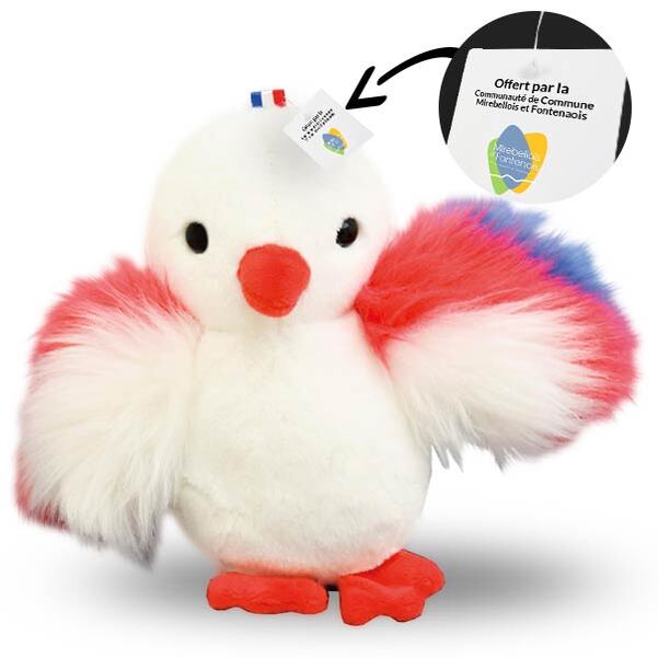 Peluche Poussin PAULIN Personnalisé