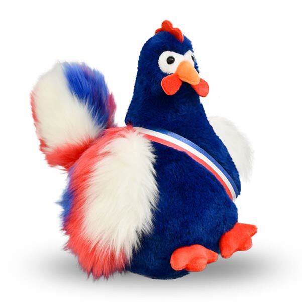 Peluche Coq avec son écharpe
