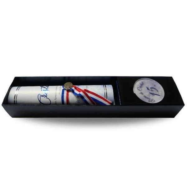 Coffret diplôme et Médaille Noces de cristal - 15 ans
