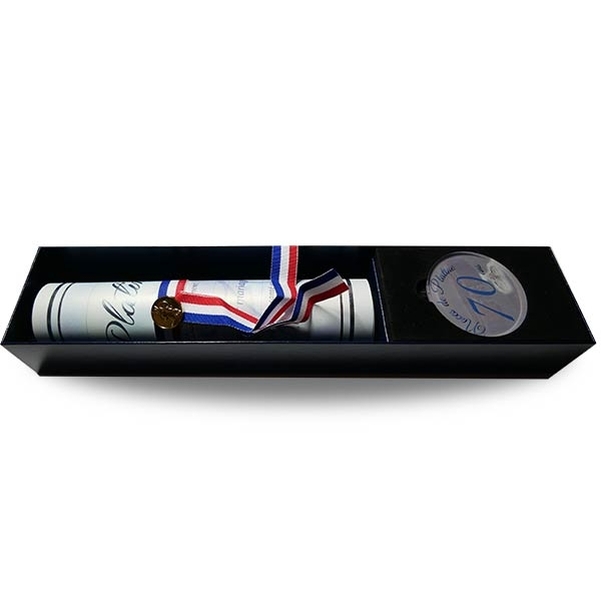 Coffret diplôme et Médaille Noces de platine - 70 ans