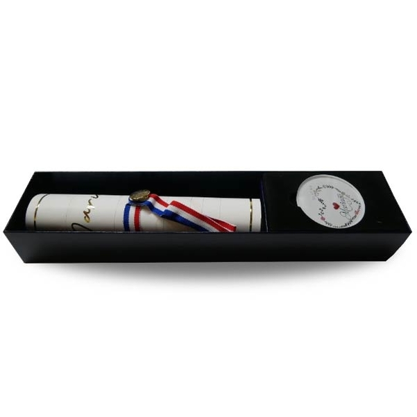 Coffret diplôme et Médaille Célébration Mariage