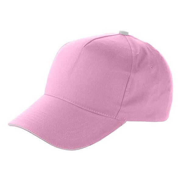 Casquette en coton rose