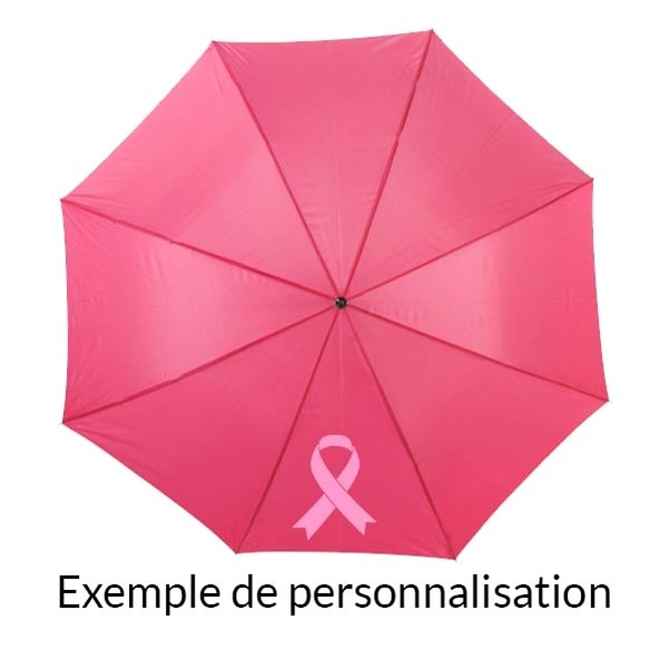 Parapluie golf automatique Andy rose personnalisé - Vignette 2