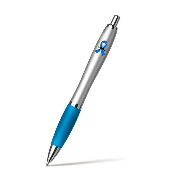 Stylo bille Cardiff bleu personnalisé