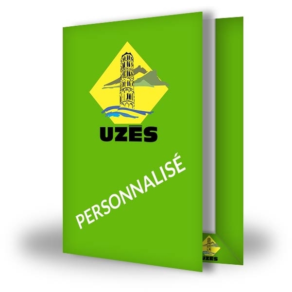 Chemises PLIÉES à rabats 3.5 cm Personnalisables QUADRI 220x302 mm