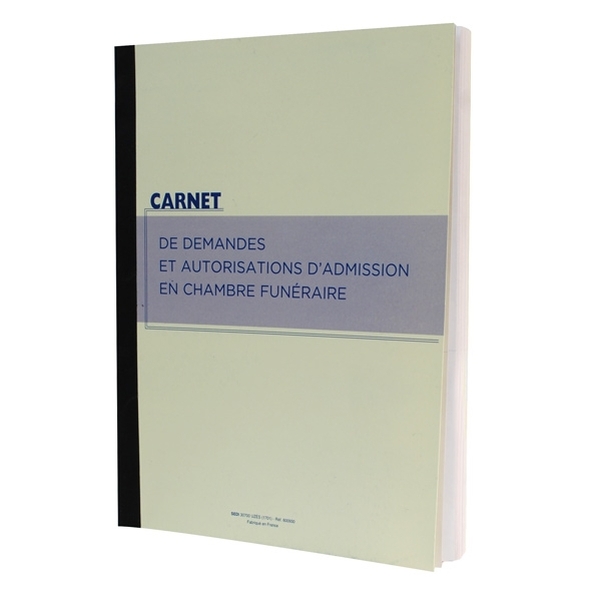 Demande et autorisation d'admission en chambre funéraire