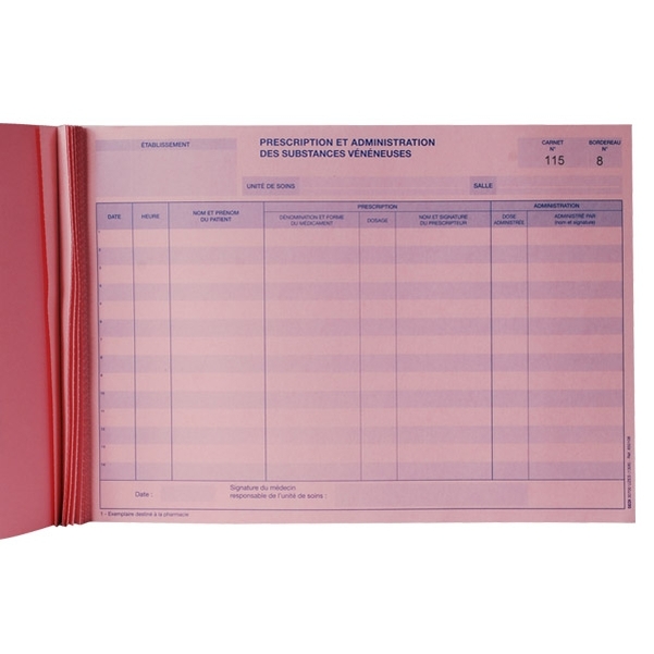 Prescription et administration des substances vénéneuses - Vignette 2