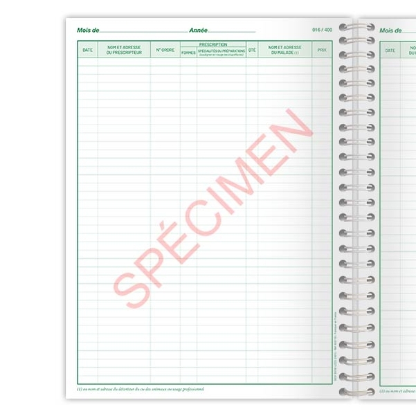 Ordonnancier 400 pages - Vignette 2
