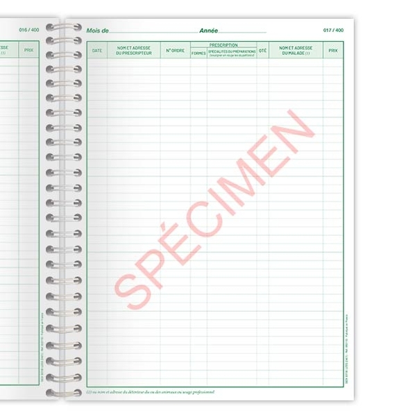 Ordonnancier 400 pages - Vignette 3