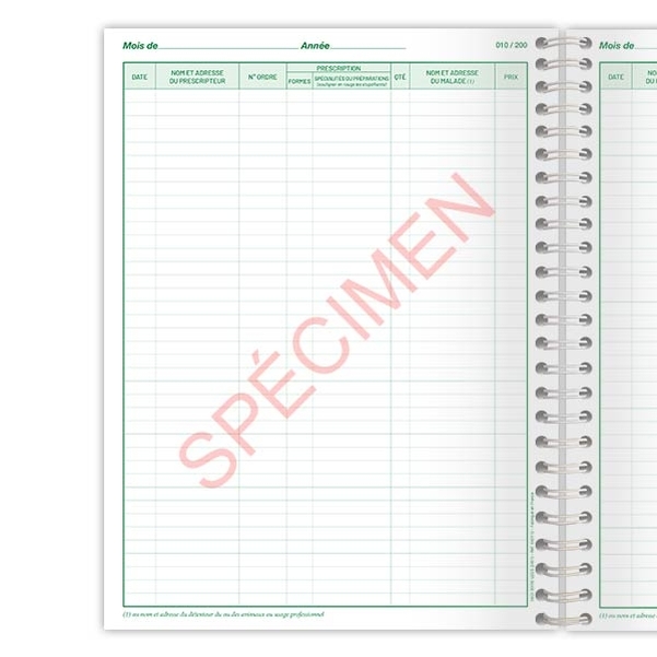 Ordonnancier 200 pages - Vignette 2