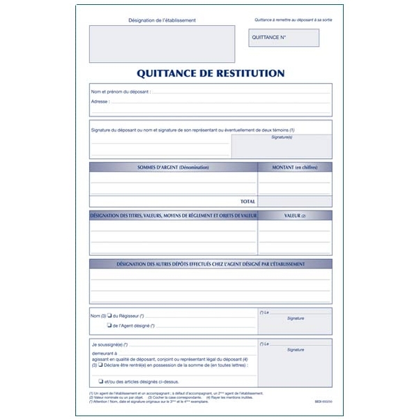 Registre des dépôts de fonds pour établissements de santé - Vignette 4