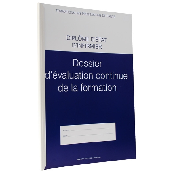Dossier d'évaluation continue de la formation infirmier - Version informatisée