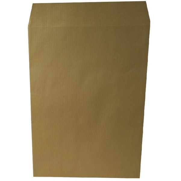 250 pochettes radio en kraft blond 90g - 320x420 mm