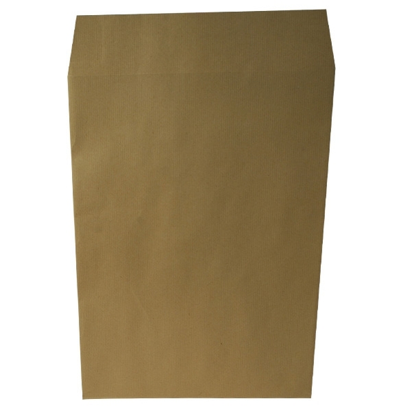 250 pochettes radio en kraft blond 120g - 290x380 mm