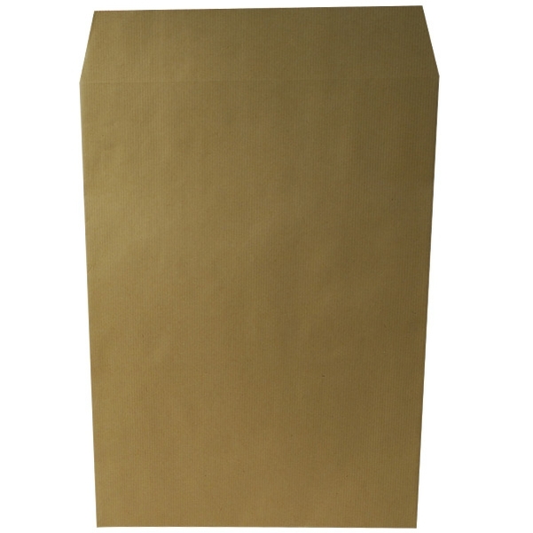 250 pochettes radio en kraft blond 120g - 320x420 mm