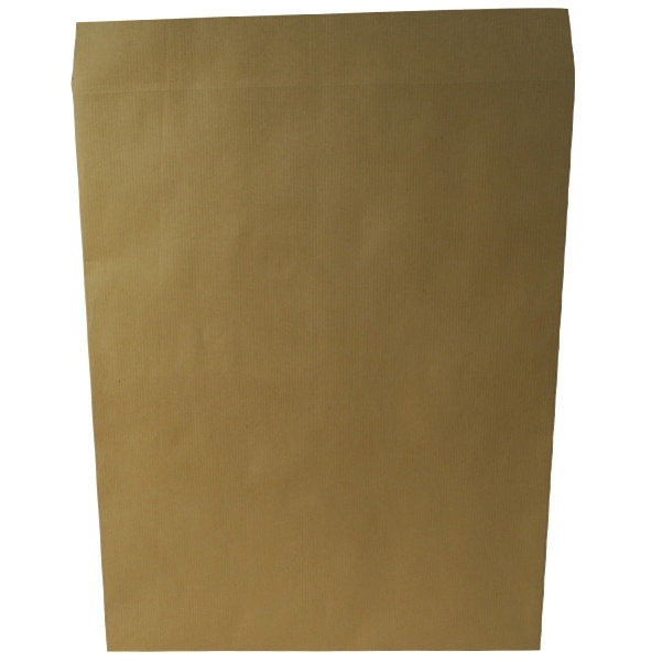 250 pochettes radio en kraft blond 120g - 375x450 mm