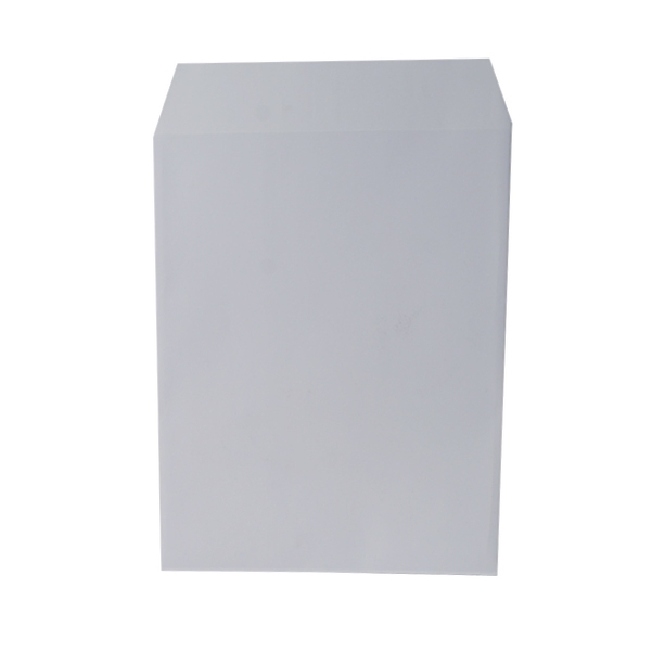 250 pochettes radio en kraft blanc 120g - 210x270 mm