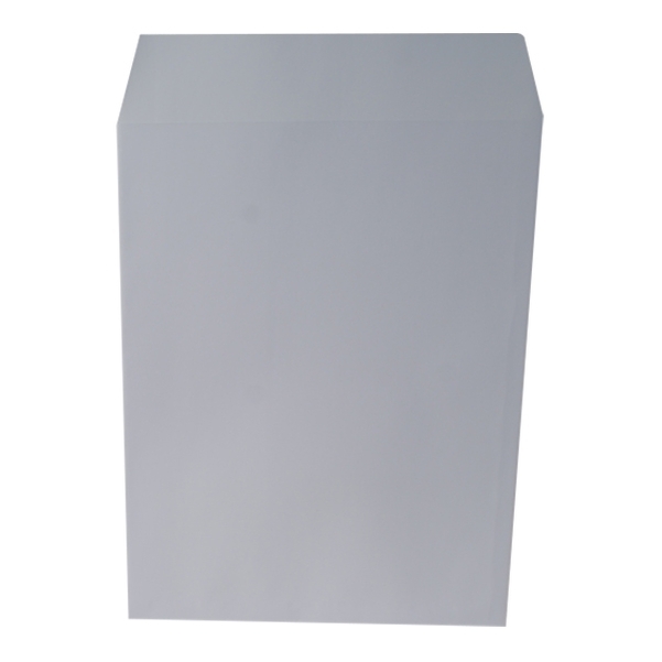 250 pochettes radio en kraft blanc 120g - 260x330 mm