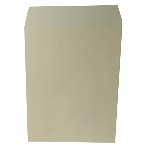 250 pochettes radio en kraft ivoire 120g - 260x330 mm