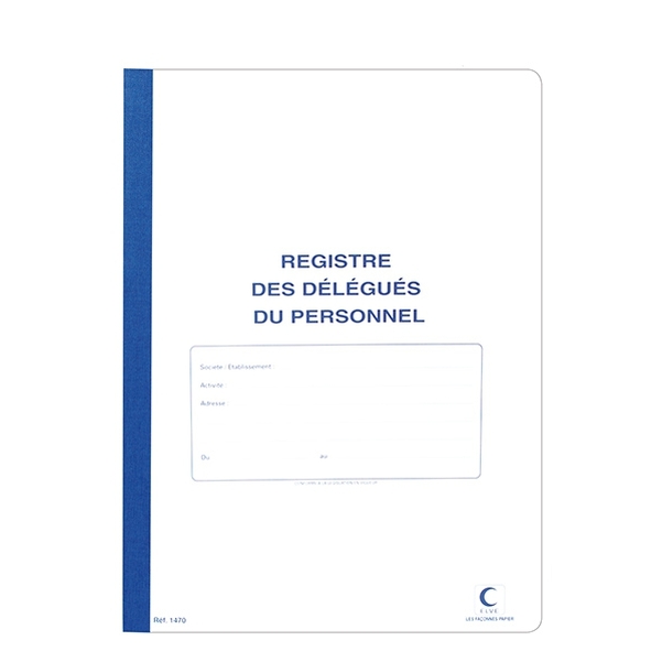 Registre des délégués du personnel