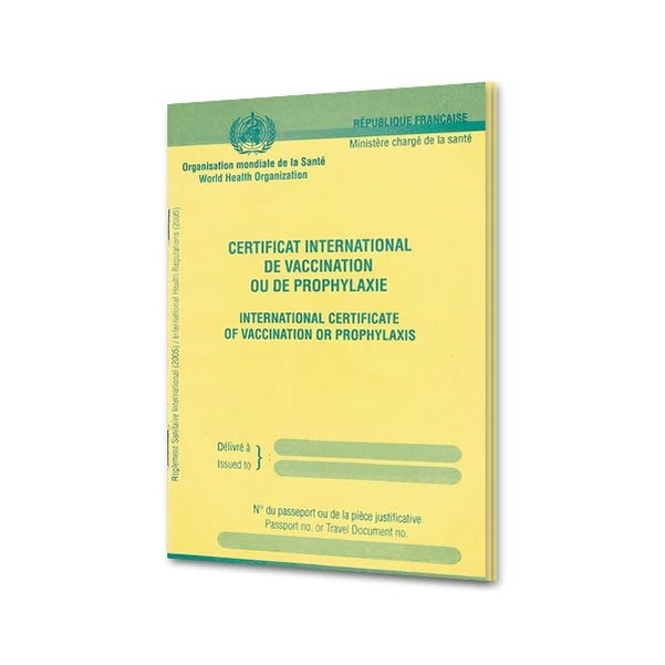 Certificat international de vaccination
