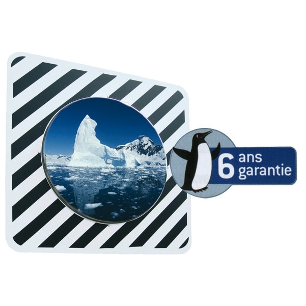 Miroir antigivre et anti-buée diam.600 mm