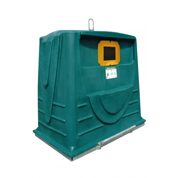 Colonne 3m3 pour emballages - Norme EN 13071-1