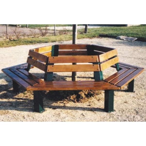 Banc Hexago sans dossier