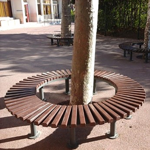 Banc rond Futuna en composite - Vignette 2