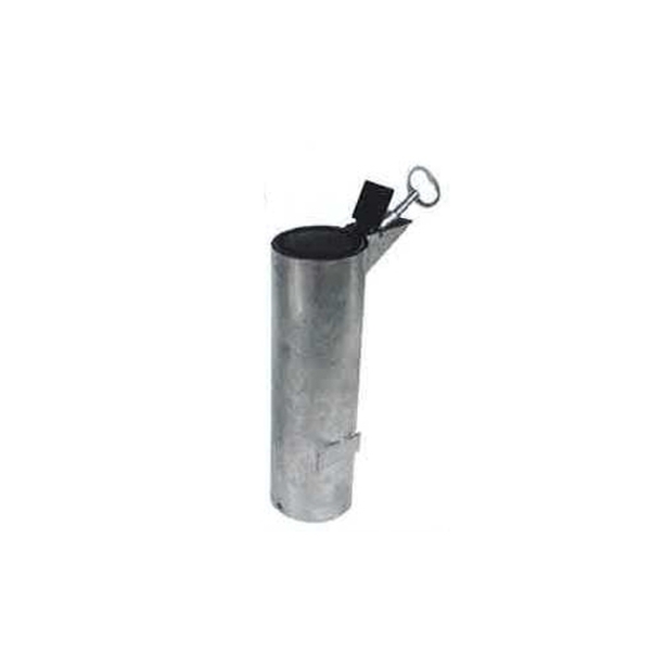Fourreau verrouillable pour poteau pompier diam.76 mm
