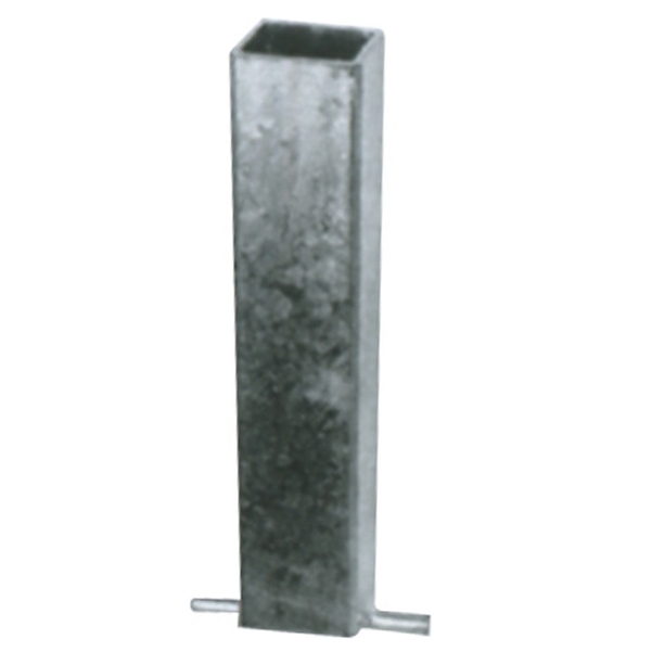 Fourreau verrouillable pour poteau pompier 70x70 mm