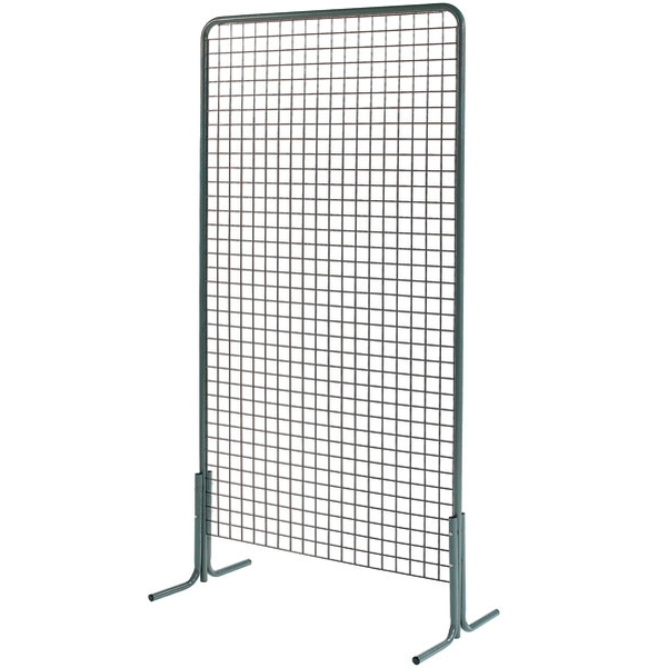Lot de 3 grilles d'exposition avec 2 pieds et 6 clips de liaison - Vignette 2