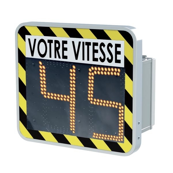 Radar pédagogique Metis ® 500 avec alimentation sur éclairage public