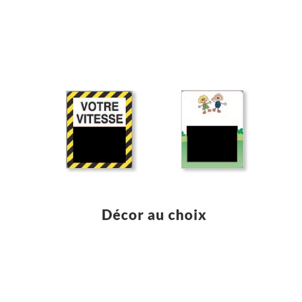 Radar pédagogique Metis ® 1000 avec alimentation solaire - Vignette 2