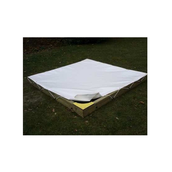 Bâche pour bac à sable 3x3 m
